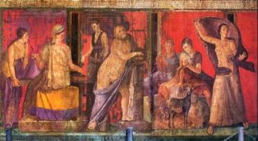 Дионис и его свита в античном искусстве