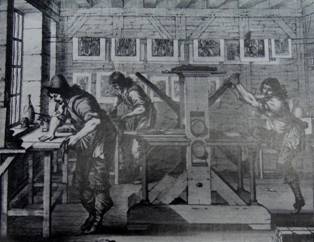 История возникновения гравюры и книгопечатания в Западной Европе