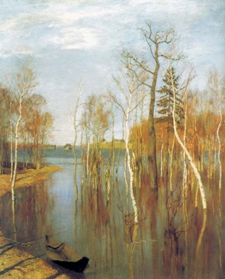 Реферат: Беседы по искусству в начальной школе / И.И.Левитан «Весна. Большая вода» (1896 г.)