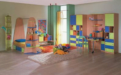 Создание комплекта текстильных изделий 'В гостях у сказки' для детской комнаты