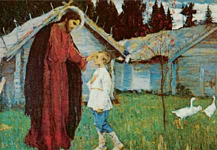 Статья: Религиозная проблематика в живописи М. В. Нестерова советского периода