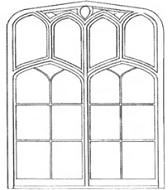 Вікна та їх декорування в Англії в період з ХV по ХХ століття